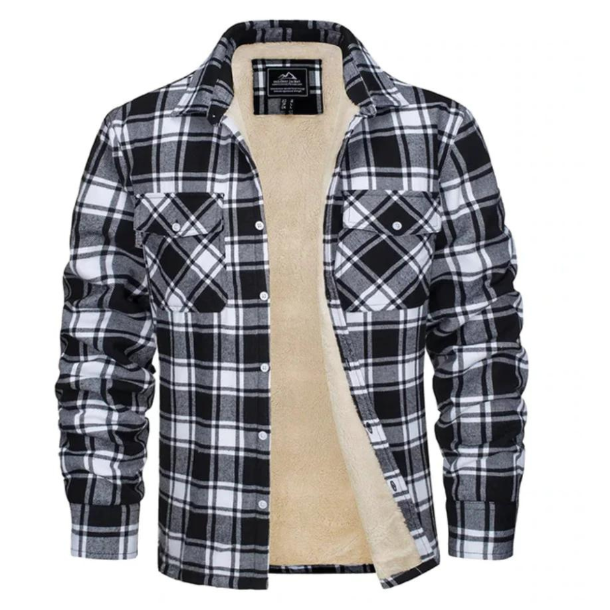 Ross | Men's Sherpa Lined Flannel Shirt Jacket